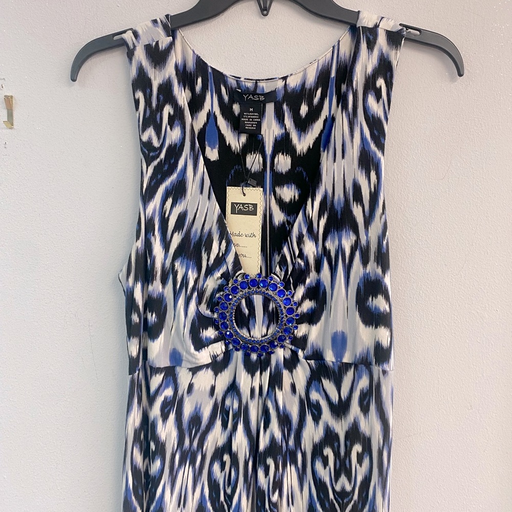 YASB Pattern Maxi Dress